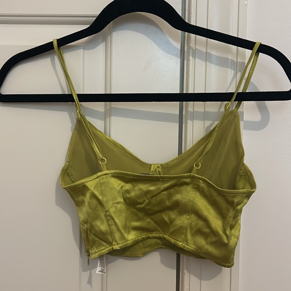 Green zara top size small - Picture 2 of 3
